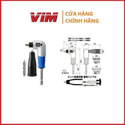 Đầu nối góc máy bắn vít ESCO EA813A-17