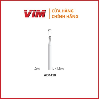 Đầu mài phủ kim cương MINIMO AD1410