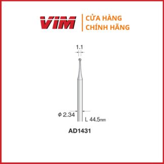 Đầu mài phủ kim cương MINIMO AD1431