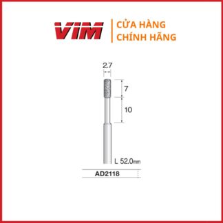 Đầu mài phủ kim cương MINIMO AD2218