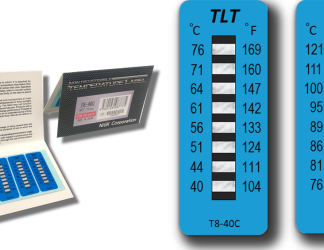 Giấy đo nhiệt độ từ 40℃ - 76℃ và 104°F - 169°F NiGK T8-40C