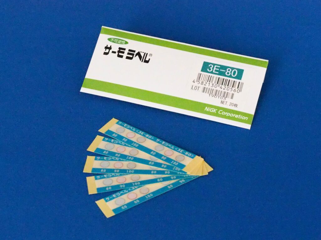 Giấy đo nhiệt độ từ 130℃ - 150℃ NiGK 3E-130